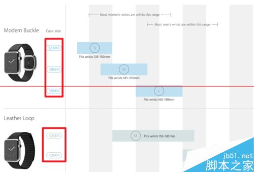 怎么选择Apple Watch表壳和表带尺寸？