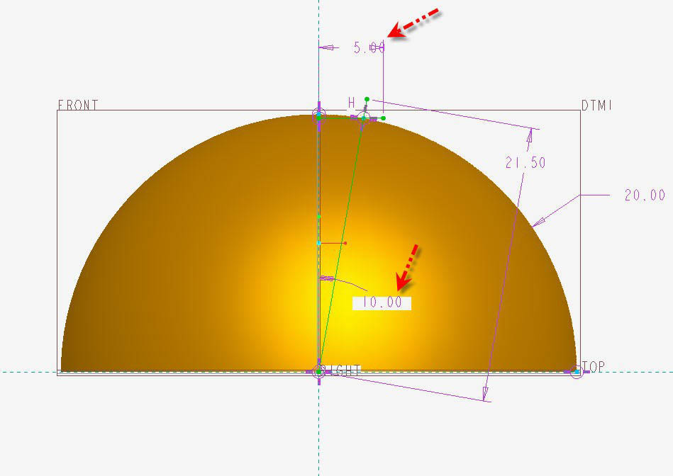 ProE怎么建模三维立体高尔夫球? ProE高尔夫球的画法