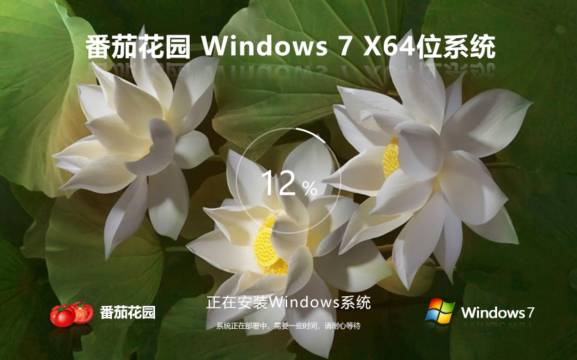 番茄花園windows7企業(yè)版 64位企業(yè)版完美裝機(jī)版 永久激活 ghost鏡像下載