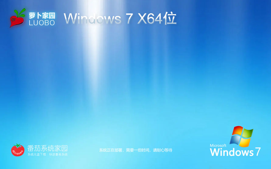 蘿卜家園windows7企業(yè)版 64位ISO鏡像下載 免激活工具 v2023