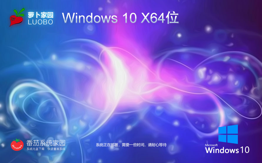 蘿卜家園win10內(nèi)部版 x64位穩(wěn)定版下載 ghost鏡像 免激活工具下載