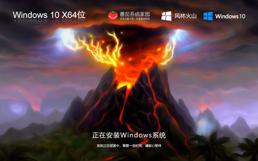 Windows10通用版下載 風(fēng)林火山x64位家庭版 GHOST鏡像下載 筆記本專用