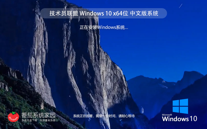 技術(shù)員聯(lián)盟x64位旗艦版 win10萬(wàn)能版下載 筆記本專(zhuān)用ghost系統(tǒng) ISO鏡像下載