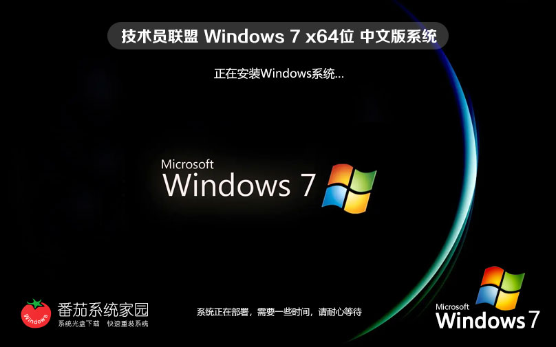 技術(shù)員聯(lián)盟 WIN7 SP1 X64 安全裝機(jī)版