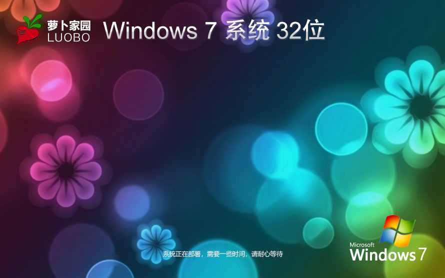 【老機(jī)專用】超小鏡像 Windows7 32位 旗艦精簡版