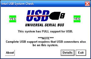 USB口檢測修復(fù)工具Intel USB System Check